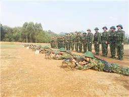 Bám sát phương châm, huấn luyện nghiêm túc ngay từ ngày đầu